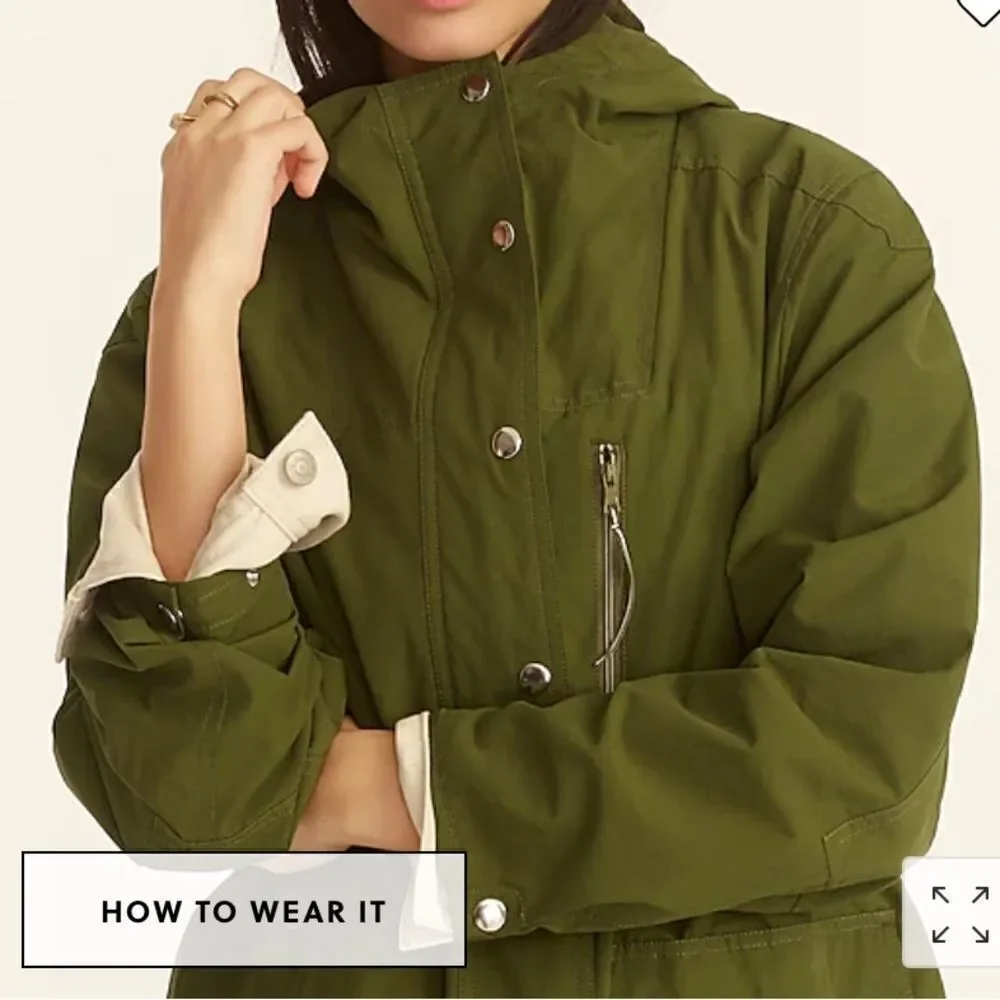 J. Crew Relaxed perfect lightweight jacket* - Picture 3 of 16
